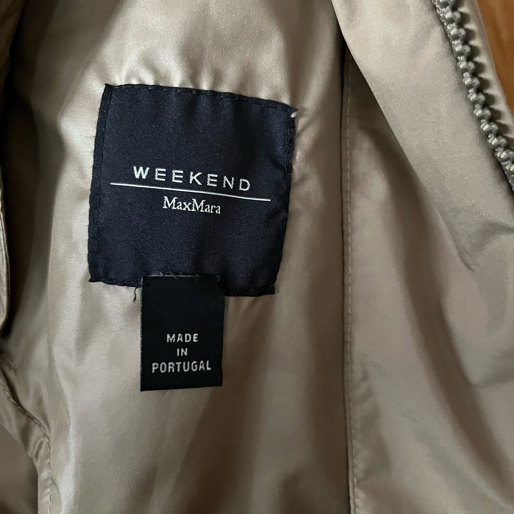 Max Mara Weekend quilted full zip puff field vest 6 - Picture 6 of 8